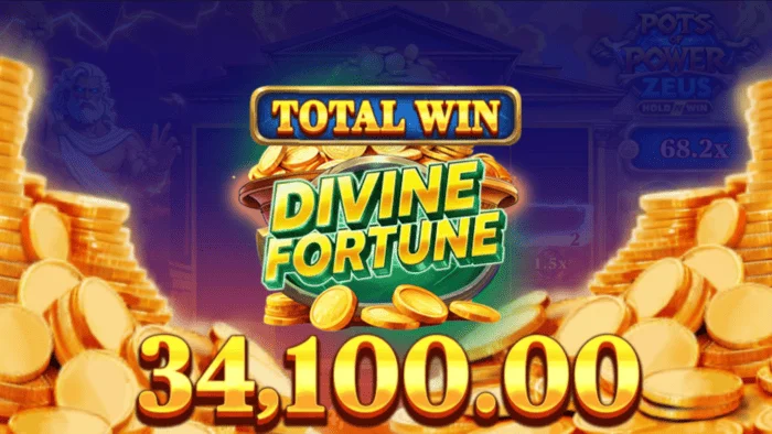 Pots of Power: Zeus - Gains totaux après le bonus